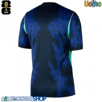 Maglie da calcio Brasile Seconda Maglia Mondiali 2026  Manica Corta